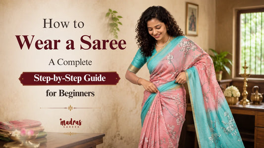 how to wear saree