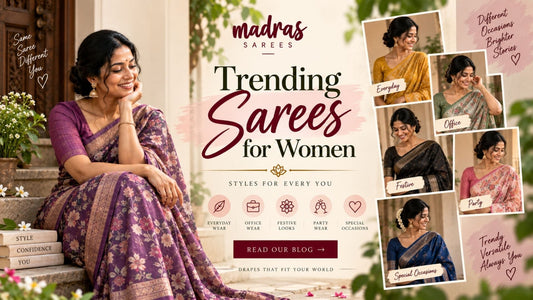 trending saree for women