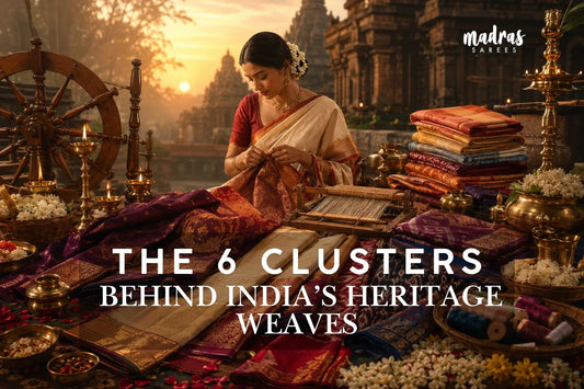 The Six Clusters Behind India’s Heritage Weaves!