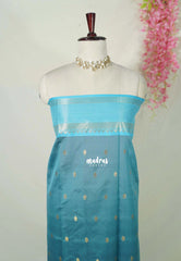 Classic Black - Avantika - Semi Mysore Silk with Tissue Border - Perfect for Festival Wear