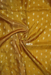 Purple Glow - Durga - Banarasi Premium Viscose Silk Saree Checks in Border and Buttas - Best for Pooja Functions | Diwali Festive