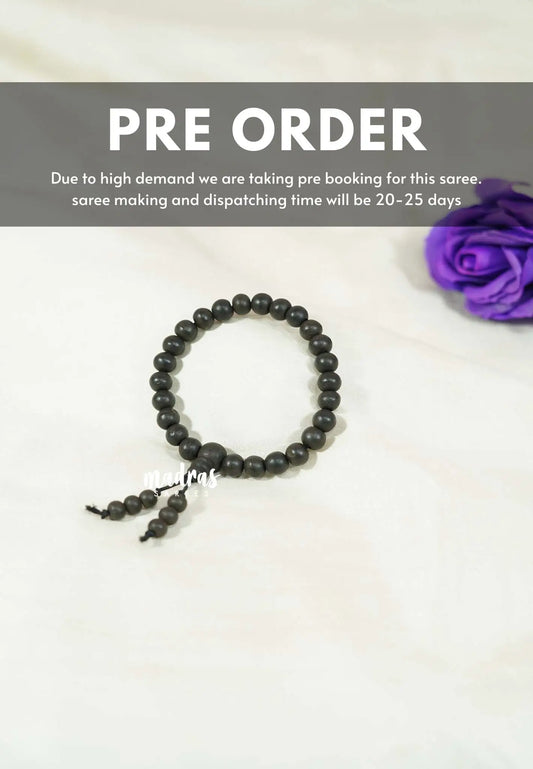 (PRE-BOOKING) Original Karungali Malai bracelet Ebony Wood with Govt. Certified