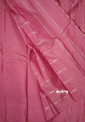 Arani semi soft silk saree Borderless Mettalic shades