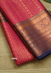 Kanchi semi silk Pink