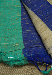 Jute ketiya Tri color blue