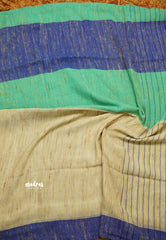 Jute ketiya Tri color blue