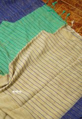 Jute ketiya Tri color blue