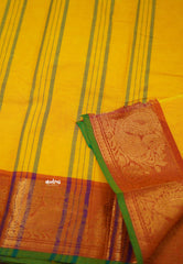 Classic kanchi cotton Mango yellow