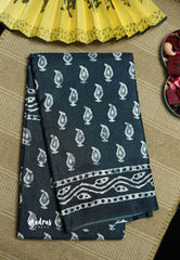 Malgudi printed silk