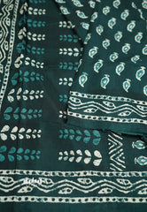 Malgudi printed silk