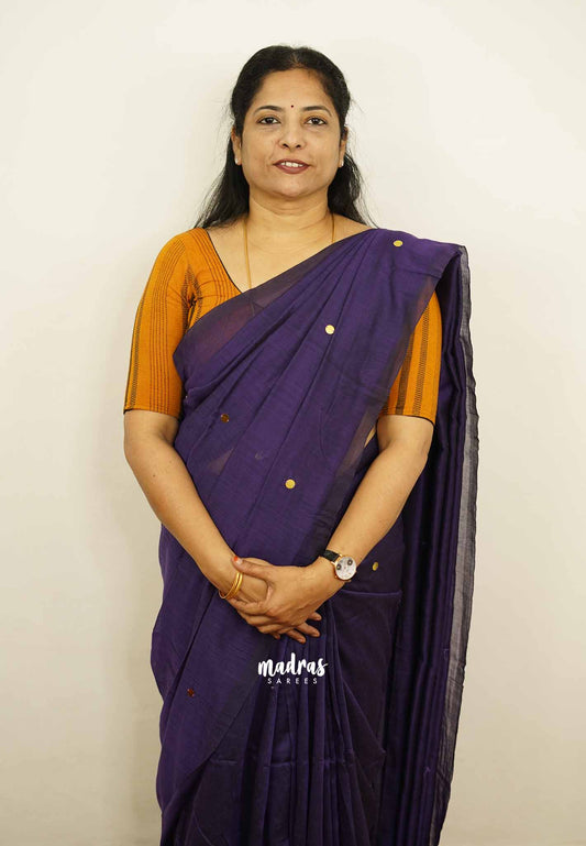 Gini khadi Purple