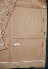 Design 2 - Pastel shades Haasini - Bamboo cotton silk with warli embroidery