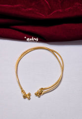 Aimpon Chain Model Anklets (Kolusu) Designs for Women & Girls