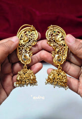 Aimpon - Traditional Madhuri Beautiful Earcuff Earrings for Women & Girls