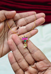 Invisible viral Wire Necklace – Premium Floating Pendant