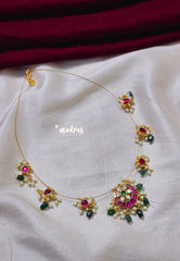 Invisible viral Wire Necklace – Premium Floating Pendant