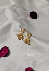 Premium 1 Gram Gold polish Trendy Traditional Jhumka Earrings