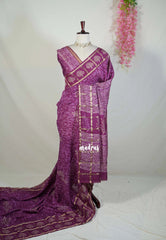 Beet Pink - Kalanjali Chanderi Silk with Zari Weaving and Handblock Prints - Perfect for Regular Wear | Casual Wear | Summer Wear