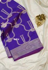 Violet Purple - Kanimozhi - Soft Silk Saree and Zari Border - Best for Festive Wear