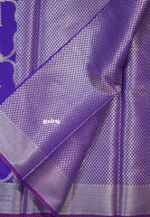 Violet Purple - Kanimozhi - Soft Silk Saree and Zari Border - Best for Festive Wear