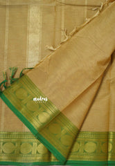Sandal - Karthigai silk cotton rudraksham Ganga jamuna border