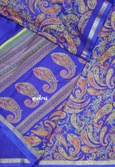 MS Blue - Ananya - Soft Mangalore silk