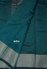 Peacock Jade - Maheswari - Maheswari cotton silk with tissue border - Best for Simple Functions