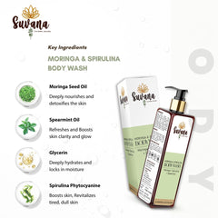Moringa & Spirulina Bodywash