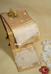 Golden glam  - Soft Organza Tissue Silk