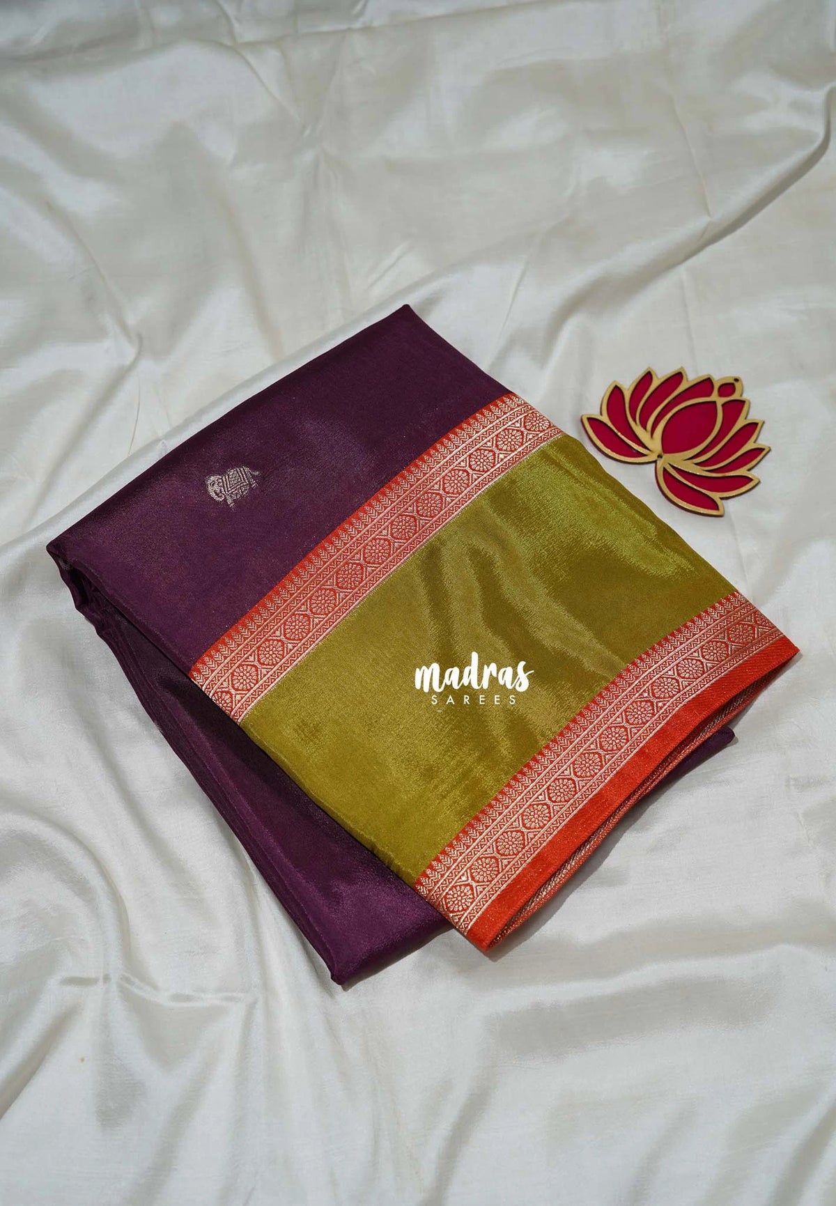 Wine Purple - Swara – Grandeur Pure Viscose Silk Saree Elephant Buttas & Rettapet Border with Contrast Pallu and Blouse - Best for Diwali Festive | Wedding Functions
