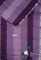 Purple shade - Soft Mul cotton candy pop multicolor (no blouse)