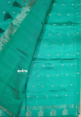 Aqua Muse - Raaga - Lightweight Semi tussar saree with buttas and small border