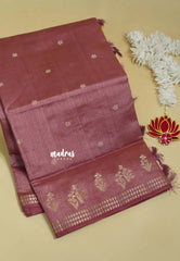 Rosewood - Raaga - Lightweight Semi tussar saree with small floral border with buttas