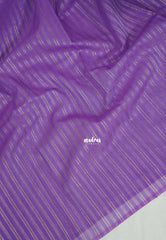 Lavender Purple - Soft Banarasi Tissue Silk Saree - Perfect for Night Functions