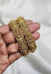 Temple Design Lakshmi Bridal Bangles (Size 2.6)