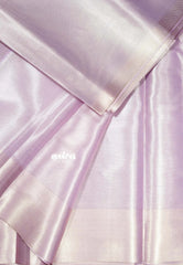 Dreamy Rose Lavender - Thendral - Kanchi tissue silk Saree
