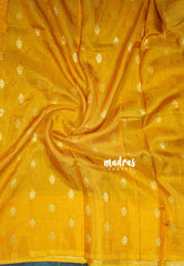Royal Purple - Durga - Banarasi Premium Viscose Silk with Mayil, Yaanai Border and Buttas - Best for Pooja Functions | Diwali Festive