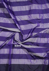 Purple white kattam - Arani semi silk saree multi colour checks - Paalum Pazhamum
