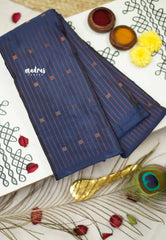 Arani semi soft silk saree Borderless Mettalic shades