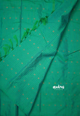 Arani semi soft silk saree Borderless Mettalic shades