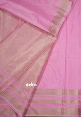 Rose Pink - Avantika - Soft semi Mysore silk