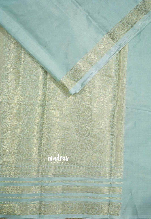 Pastel Blue - Avantika - Soft semi Mysore silk