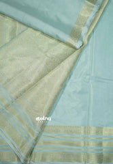 Pastel Blue - Avantika - Soft semi Mysore silk