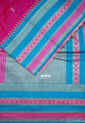 Dual Shade Queen's Pink - Durga - Traditional Banarasi Semi Soft Silk Saree with Big Border and Buttas - Best for Festive Wear