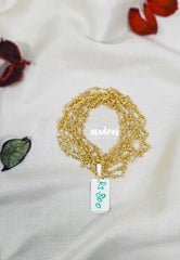 Premium 1 Gram Gold polish Retta vadam Long Chain for Women