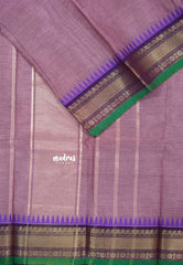 Onion Pink - Classic kanchi cotton temple border - Best for Temple Visit