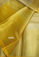 Thendral - Kanchi tissue silk Saree Janhvi Kapoor inspired - Gold