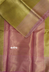 Thendral - Kanchi tissue silk Saree Rani Mukerji inspired - Gold