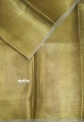 Thendral - Kanchi tissue silk Saree Rekha inspired - Gold