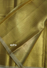 Thendral - Kanchi tissue silk Saree Rekha inspired - Gold